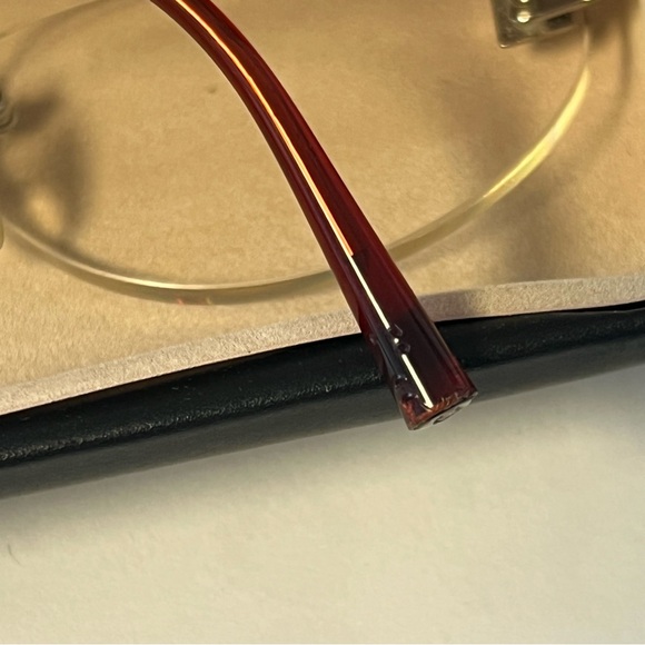 CHANEL Glasses Eyeglass Frames Coco Mark Rimless 2027 c 147 54 18 130 w/ Case - Picture 13 of 16